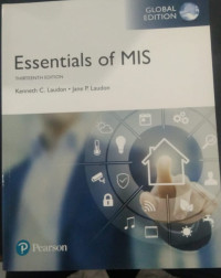 Essentials of management  information systems