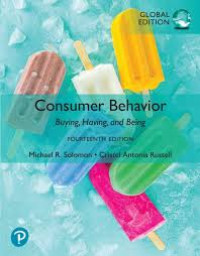 Consumer behavior: buying, having, and being