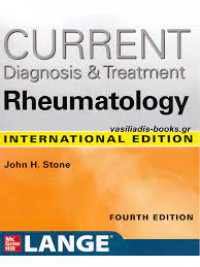 Current diagnosis & treatment : rheumatology