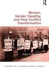 Women ,gender equality, and post-conflict transformation