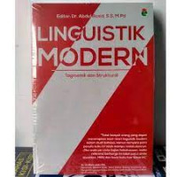 Linguistik Modern : Tagmemik dan Struktural