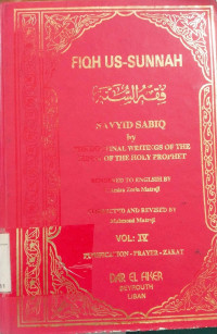 Fiqih Sunnah Volume 4 : Sayyid Sabiq