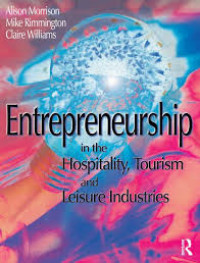 Entrepreneurship in the hospital, tourism and leisure industries