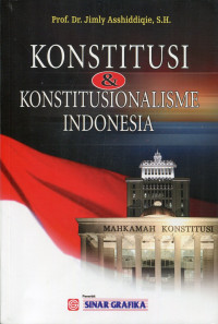 Konstitusi dan konstitusionalisme Indonesia